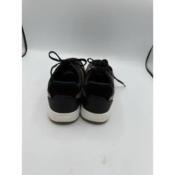 Skechers Zinger Metallic Black Rose Gold Sneakers Women’s Size 7.5 - Picture 5 of 7